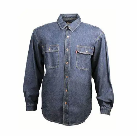 CAMISA DE JEAN HOMBRE INDIGO
