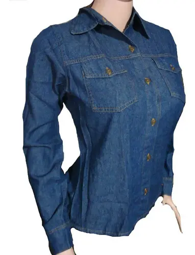 CAMISA JEAN MUJER INDIGO